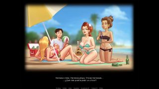 Gamer22 - Beach party with hot girls | Sommertime saga gameplay-1