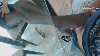 xxx video clip 22 femdom roulette Secretary Footjob – Julia Jordan, foot on feet porn-4