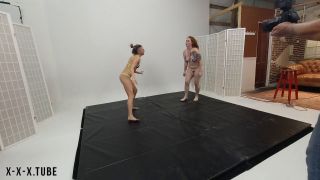  Lora Cross  Lora Cross Bts Lora V Alexx Gold Wrestling Dominate Manyvids-4