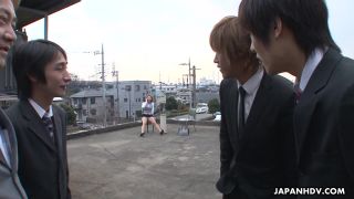 Sumire Matsu - Sumire Matsu plays some naked office games with the office staff - Asian-1
