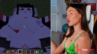 REACTING TO WEIRD MINECRAFT PORN WITH A FANTASY DILDO-6