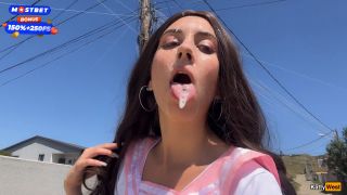 7125 Cutie Katty West Gets three Cocks in a Gangbang and Walk...-9
