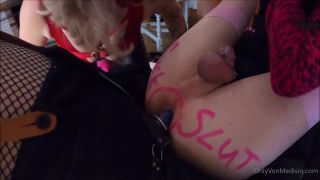 Kinky Kinkmas: Mistress Ava's Strapon Spit Roast [FullHD]-3