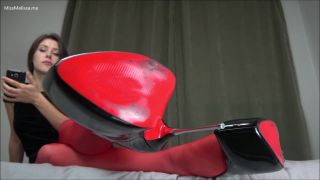 Miss Melissa - Using My Shoe Cleaning Pet Femdom!-2