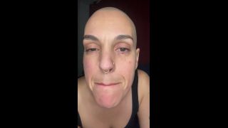 Cum on my face while I widen my eyes (Fetish porn)-4