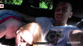 ALMOST CAUGHT! Old People Walked By While BLACK DUDE Fucks Me IN HIS CA.-3