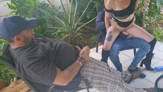 7124 Cuckold Jerking off while my Friend Fucks my Wife-6