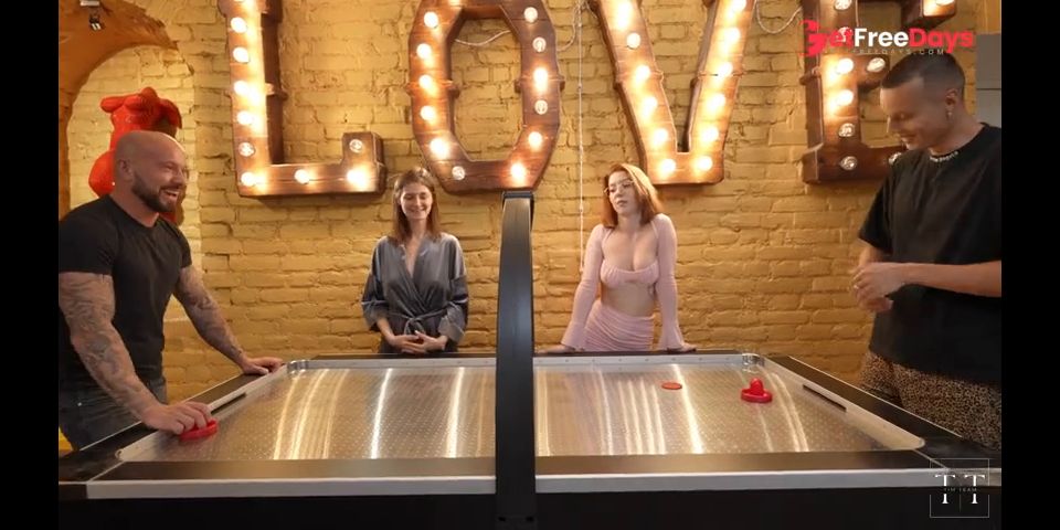 [GetFreeDays.com] Game On Fucked His Friends GF as Prize For Winning In Air Hockey Sex Film April 2023