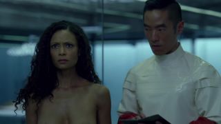 Angela Sarafyan – Westworld s01e07 (2016) HD 1080p!!!-2