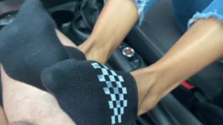 Footjob - foot fetish, footjob cumshot, babe - Foot Fetish-9