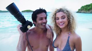 Erin Heatherton, Rose Bertram Genevieve Morton Body Painting-7