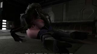 Creampie huge members of mutant murlocs stretched tight holes of juicy girl-1