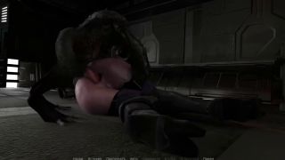 Creampie huge members of mutant murlocs stretched tight holes of juicy girl-2