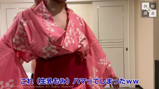 FC2-PPV-4752202 浴衣のIカップ爆乳彼女にじっくり乳揉み＆仁王立ちパイズリさせてもらった件w-4