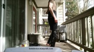 Kinkdevice Karins Patio Peg Almost Caught-0