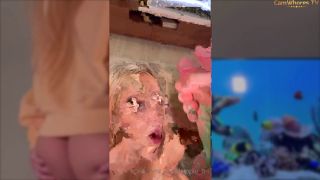 Trippie Bri Blowjob With Facial Onlyfans (Bukkake porn)-8