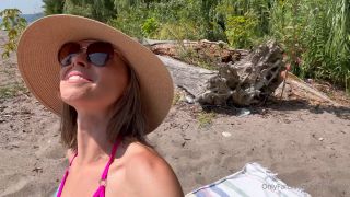 Serenity Cox - Wife Threesome Fuck On The Beach Full HD - Public sex-1