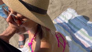 Serenity Cox - Wife Threesome Fuck On The Beach Full HD - Public sex-2