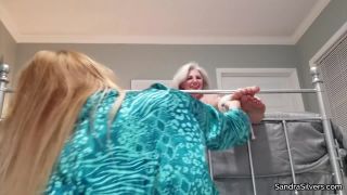 free online video 35 [BONDAGO.ORG] 2 MILFs Bound on the Bed for Satin Pyjama Party Foot Tickle Torment Session by their Lesbian Housemate! Free Bondage Porn Videos - lesbian - fetish porn penny barber femdom-8