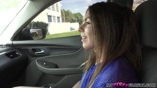 Alex Blake - Blackmails A Cute Student And Fucks Her In His Car Full HD - Young teen-4