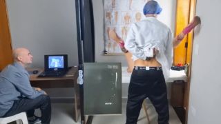 Brazilian Cuckold takes wife for ultrasound exam-7