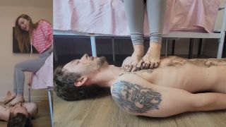 xxx video clip 39 Honeypotproductions: Dirty Foot Trample - foot slave training - femdom porn femdom strapon hd-1