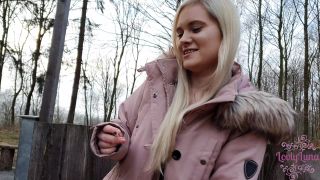 LovlyLuna - Teen Get´s Fucked Public Outdoor on Table-3