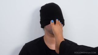 Mistress Enola - Toe Jam Humiliation - Toe jam feeding toes and soles licking and foot gagging game - Foot Fetish-5