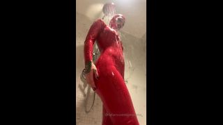 online adult video 6 Hot Latex In The Shower – MISTRESS DAMAZONIA | mistress damazonia | fetish porn trash bag fetish-3