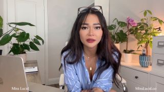 Miss Lucid: Psychiatrist Makes You Cry - Humiliation JOI.-8