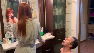 video 42 upskirt fetish femdom porn | Petite Princess FemDom - Redhead Girl Brushes Her Teeth and Spits in Slave's Mouth - Amateur Femd... | fetish-5