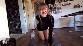 [K2S.CLUB] BettDuett - Beim Highheel Ritt Sperma reingespritzt - HD 720P-1