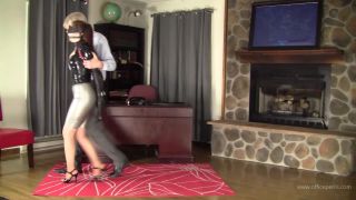 video 3 Leather Strap Hogtie in Latex | latex | bdsm porn livejasmin fetish-6