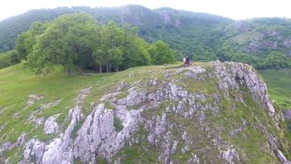 Curvy A guy fuck me while hiking on the mountain for a little water , Hot Milf Public outdoor sex 4k-5