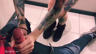 Porn online RedFox XXX - Babe Suck Cock Lover In The Shop Cum In Mouth-4