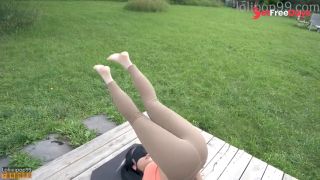 Fucked My Yoga Teacher and Cum in Mouth- -0