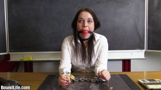 clip 21 Bound Life – Ballgagged school girl - fetish - bdsm porn aj applegate femdom-1