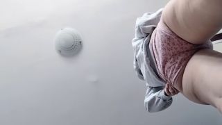 Hermina - Sexy hairy wife dancing naked. Hairy brunette pussy, big tits, big ass.-9