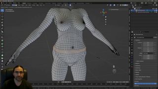 Behind The Scenes Building the Leticia Scene Body Morphing Part 2 Blender based-2