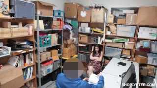 Anastasia Rose - A Girl Apologizes To A Security Guard For Shoplifting Full HD-0