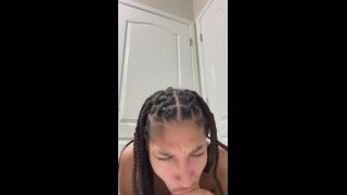 Foxybrown20 - Deepthroat dildo spit fetish-1