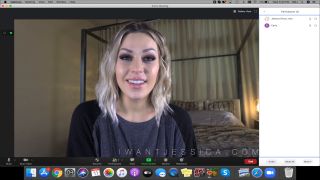 [K2S.CLUB] Divine Goddess Jessica - Humiliating Zoom Call - FullHD 1080P-3