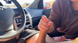 [GetFreeDays.com] While Waiting for Roadside Assistance, Cute Girlfriend Gives a Quick Blowjob in the Car. Adult Leak July 2023-5