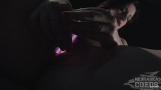 Phat Ass Teen Sabrina Kinky Glowstick Stretch Gape And Masturbate teen Sabrina-3