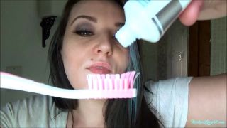 M@nyV1ds - MistressLucyXX - Toothbrushing And Spitting-0