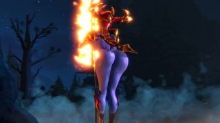 Ashe - Anal / Straight - Lux + Ezreal / Pole Dance - Miss Fortune / Shyvana – Pole Dance.-9