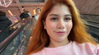 xxx video clip 3 femdom snapchat Onlyfans – Marina Gold – Cumwalk In The Mall, blowjob only on public-8