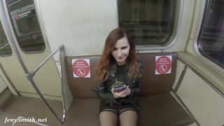 adult video clip 12 big tits big ass big cocks Jeny Smith – Subway Seduction, public-naked on high heels porn-4