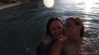 porn video 28 Lilu Moon & Honour May in Sea sand and outdoor sex at sunrise - lilu moon - lesbian girls youporn hardcore-9