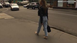 free adult video 28 big booty blonde girl femdom porn | City Feet – A barefoot blonde. Part 2 | femdom-0